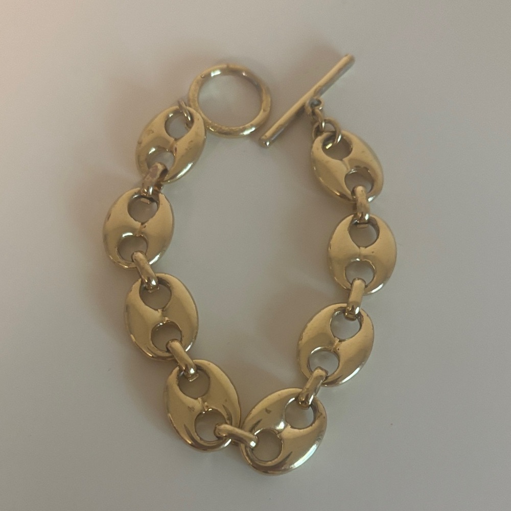 Marina Chain Gold Link Bracelet
